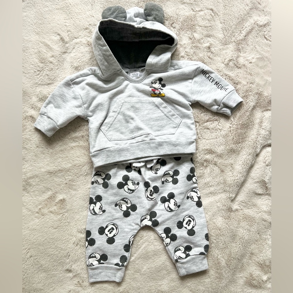 Disney Baby Mickey Mouse Sweatshirt Outfit